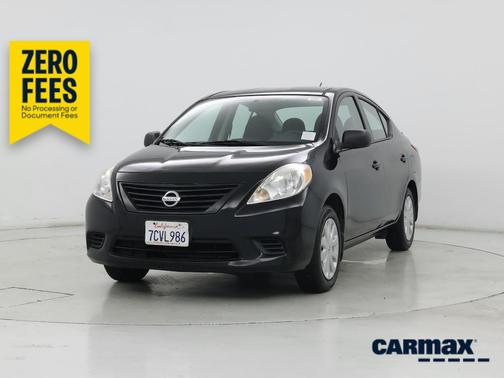 Black 2014 Nissan Versa S