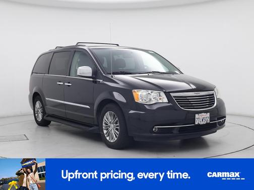 Black 2016 Chrysler Town & Country Touring L