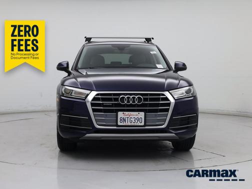 Blue 2020 Audi Q5 Premium