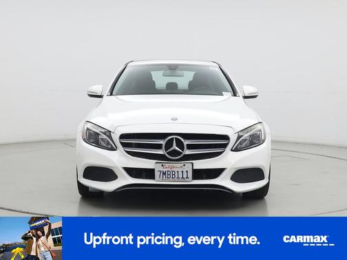 White 2015 Mercedes-Benz C-Class