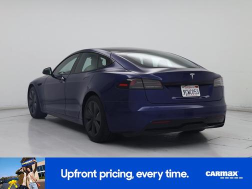 Blue 2022 Tesla Model S