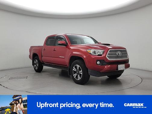 Red 2016 Toyota Tacoma TRD Sport