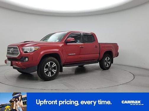 Red 2016 Toyota Tacoma TRD Sport