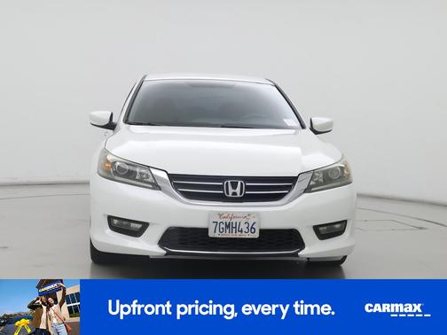 White 2014 Honda Accord Sport