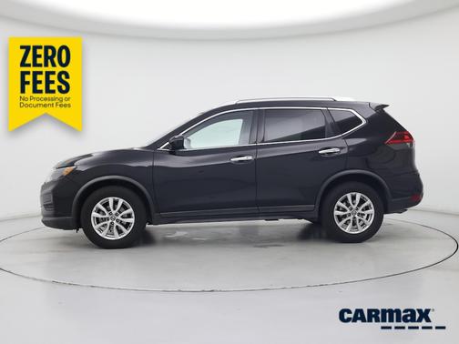 Black 2018 Nissan Rogue SV