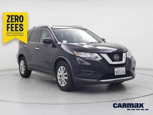 Black 2018 Nissan Rogue SV
