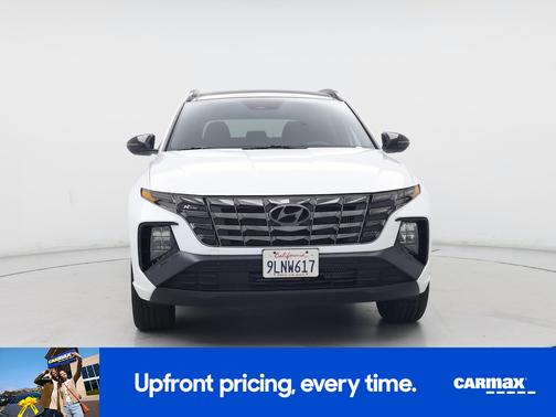 White 2024 Hyundai TUCSON Hybrid N Line