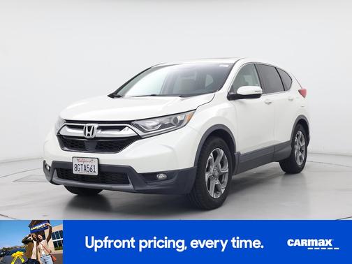 White 2018 Honda CR-V EX-L