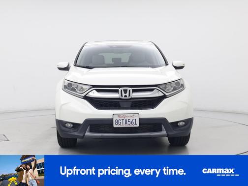 White 2018 Honda CR-V EX-L