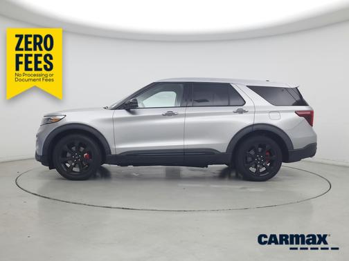Silver 2021 Ford Explorer ST