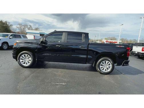Black 2023 Chevrolet Silverado 1500 Custom