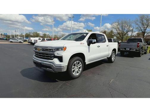 Summit White 2026 Chevrolet Silverado 1500 LTZ