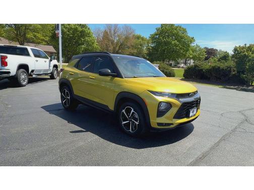 Nitro Yellow Metallic 2023 Chevrolet Trailblazer RS
