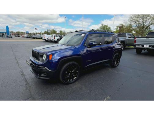 Jetset Blue 2017 Jeep Renegade Altitude