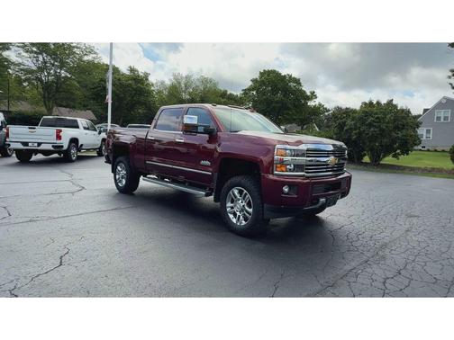 Butte Red Metallic 2016 Chevrolet Silverado 2500 High Country