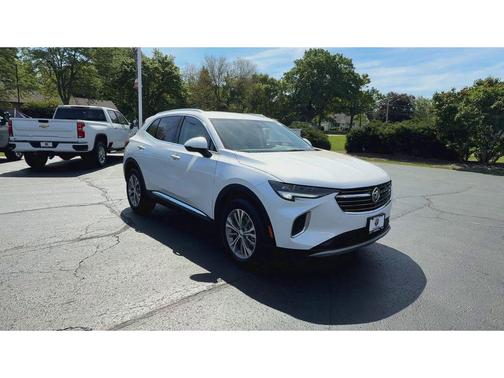 White Frost Tricoat 2023 Buick Envision Preferred AWD