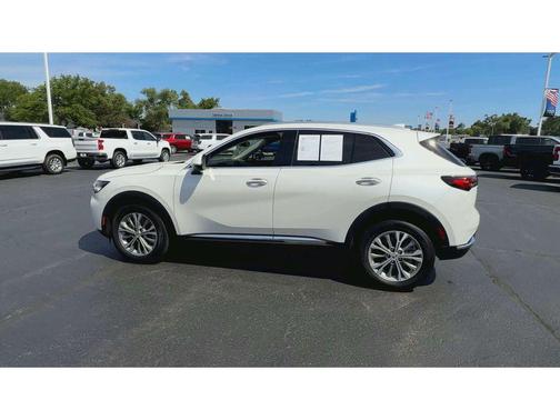 White Frost Tricoat 2023 Buick Envision Preferred AWD