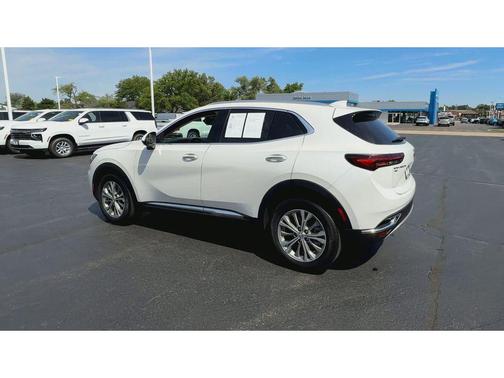 White Frost Tricoat 2023 Buick Envision Preferred AWD
