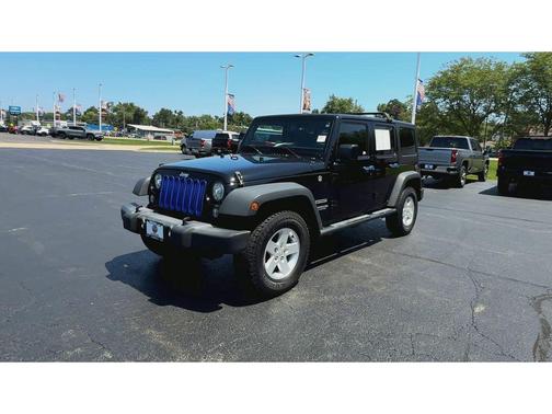 Black Clearcoat 2017 Jeep Wrangler Unlimited Sport