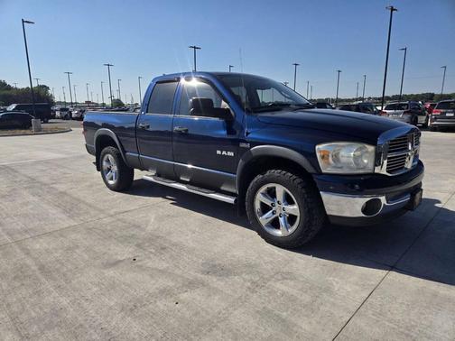 Blue 2008 Dodge Ram 1500 SLT Quad Cab