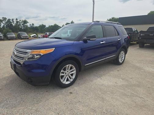 Blue 2014 Ford Explorer XLT