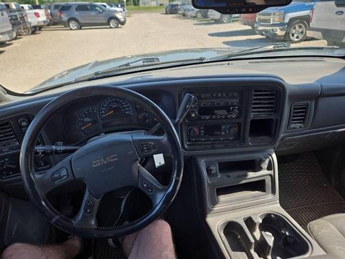Silver 2004 GMC Sierra 1500 SLT Crew Cab