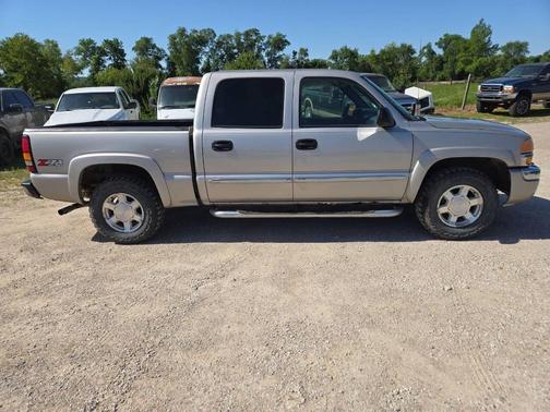 Silver 2004 GMC Sierra 1500 SLT Crew Cab