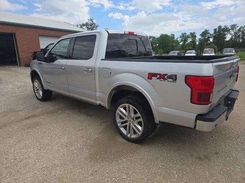 Silver 2018 Ford F-150 Lariat