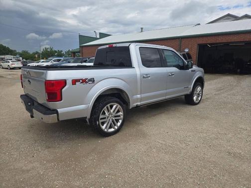 Silver 2018 Ford F-150 Lariat