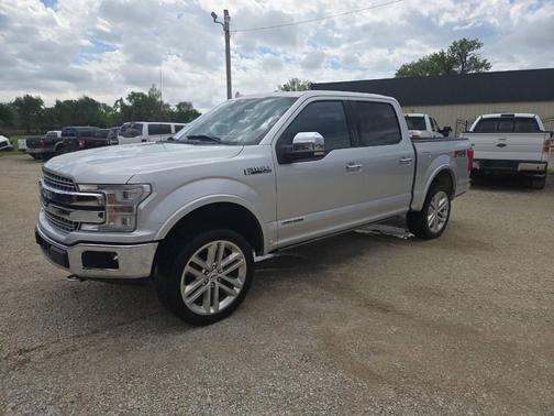 Silver 2018 Ford F-150 Lariat