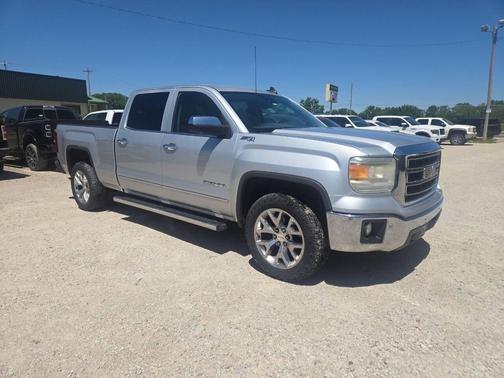 Silver 2015 GMC Sierra 1500 SLT