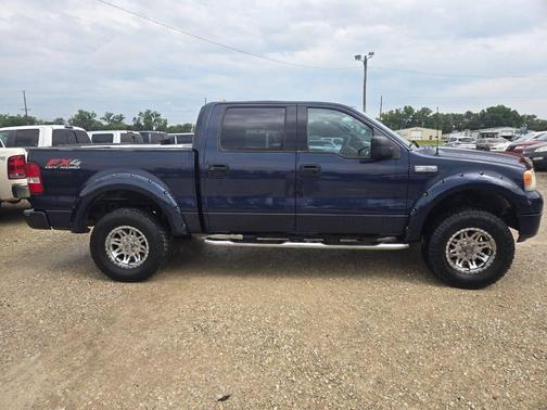 Blue 2004 Ford F-150 FX4 SuperCrew
