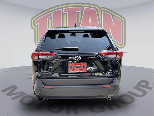Midnight Black Metallic 2024 Toyota RAV4 LE