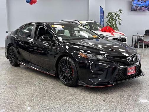 Midnight Black Metallic 2022 Toyota Camry TRD