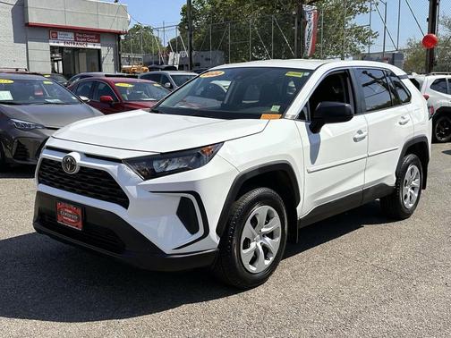 White 2022 Toyota RAV4 LE
