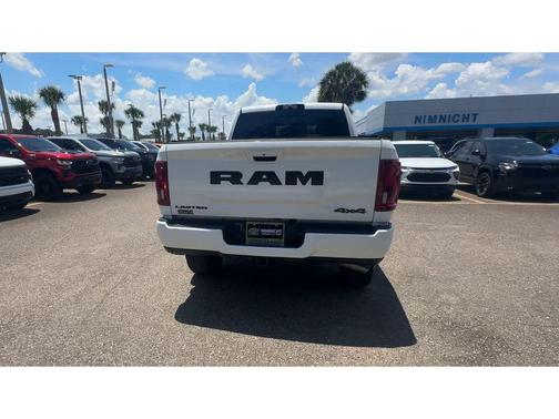 Bright White Clearcoat 2025 RAM 2500 Limited Mega Cab 4x4 6'4' Box