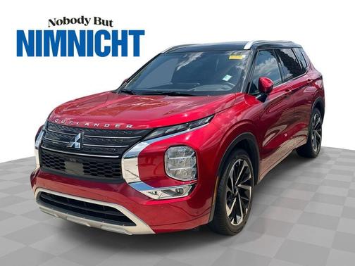 Red Diamond/Black Roof 2024 Mitsubishi Outlander SEL 2.5 2WD