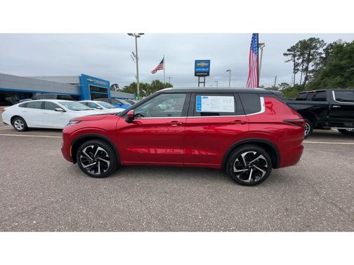 Red Diamond/Black Roof 2024 Mitsubishi Outlander SEL 2.5 2WD