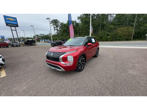 Red Diamond/Black Roof 2024 Mitsubishi Outlander SEL 2.5 2WD