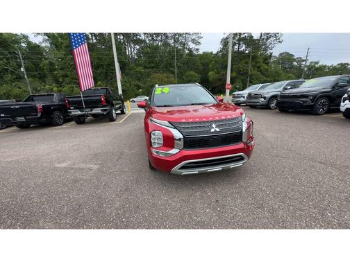 Red Diamond/Black Roof 2024 Mitsubishi Outlander SEL 2.5 2WD