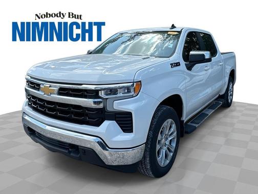 Summit White 2023 Chevrolet Silverado 1500 LT