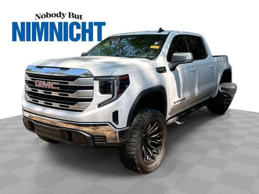 Summit White 2022 GMC Sierra 1500 SLE