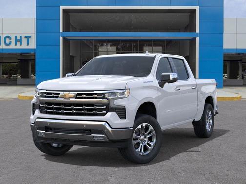 Polar White Tricoat 2026 Chevrolet Silverado 1500 LTZ