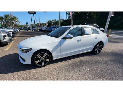 Polar White 2025 Mercedes-Benz C-Class C300