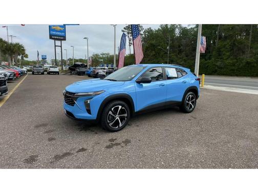 Fountain Blue 2024 Chevrolet Trax FWD 1RS