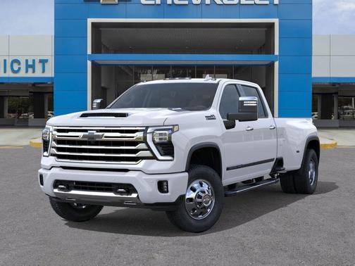 Polar White Tricoat 2026 Chevrolet Silverado 3500 High Country