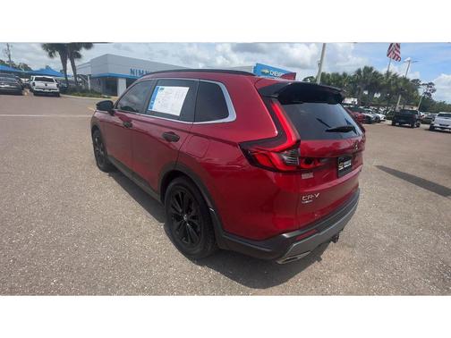 Radiant Red Metallic 2023 Honda CR-V Hybrid Sport Touring AWD