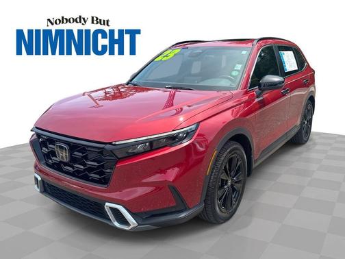 Radiant Red Metallic 2023 Honda CR-V Hybrid Sport Touring AWD