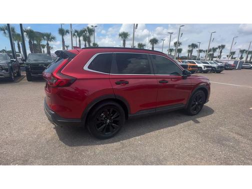Radiant Red Metallic 2023 Honda CR-V Hybrid Sport Touring AWD