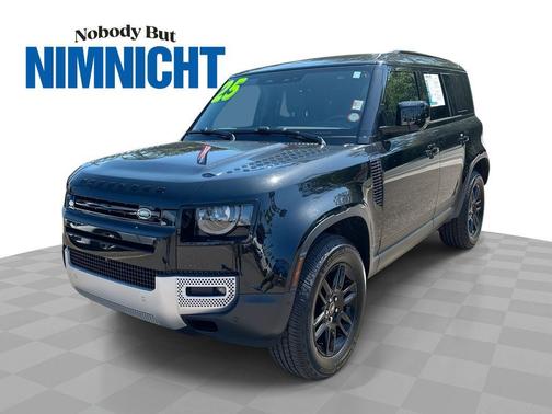 Santorini Black Metallic 2025 Land Rover Defender 110 P300